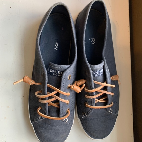 Sperry Topsider Sneakers Womens - Navy - Picture 3 of 4